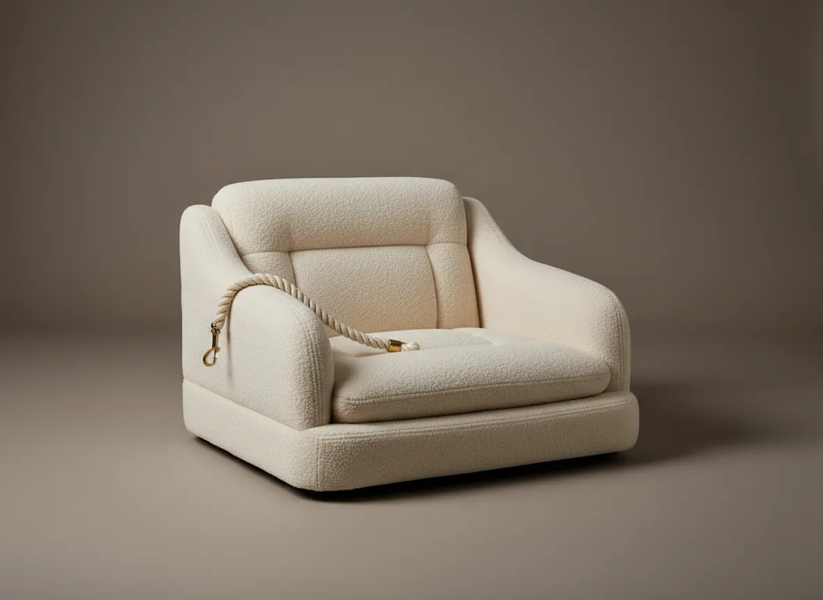 Plush Travel Booster Seat